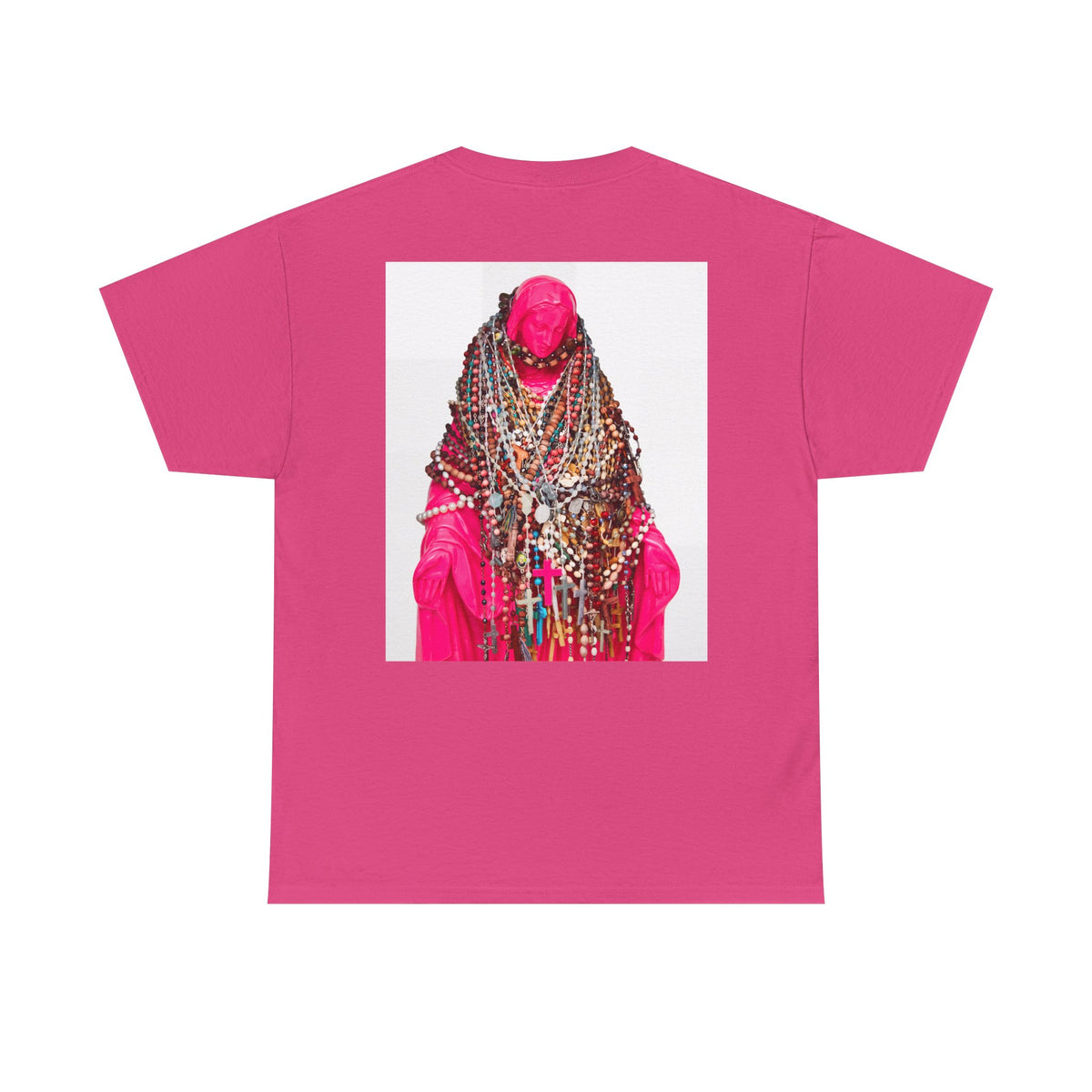 Virgin Mary T-Shirt — Catholic Rosary Madonna