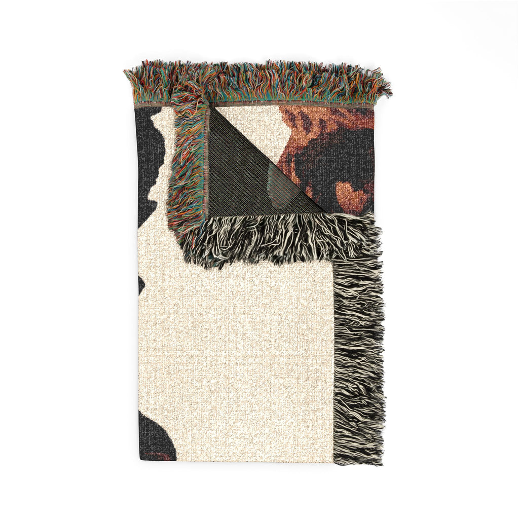 Saint Michael Woven Blanket — Sancte Michael, Ora Pro Nobis