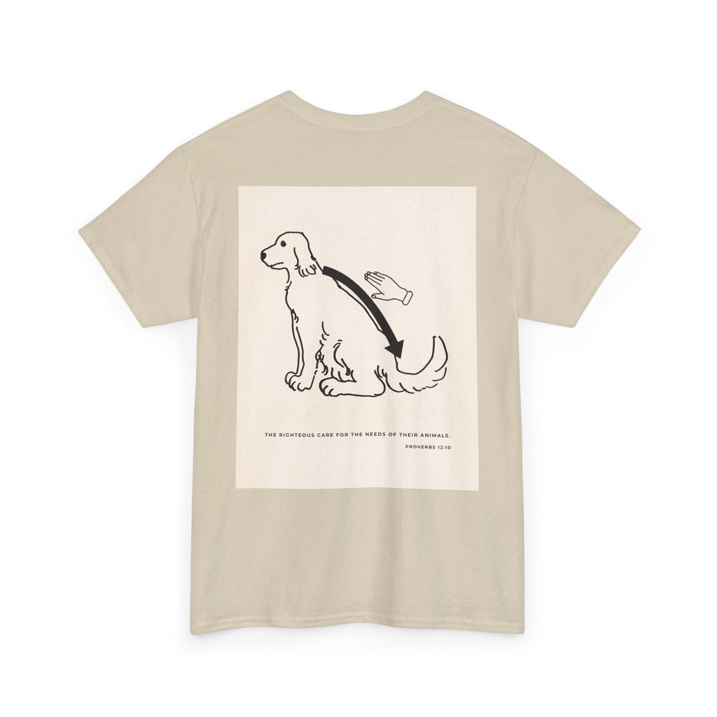 Christian Dog T-Shirt — Proverbs 12:10