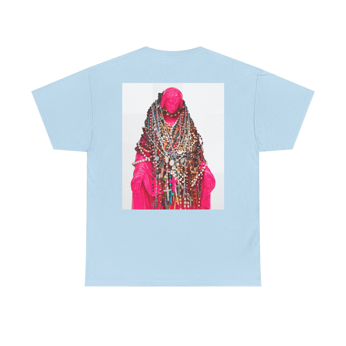 Virgin Mary T-Shirt — Catholic Rosary Madonna