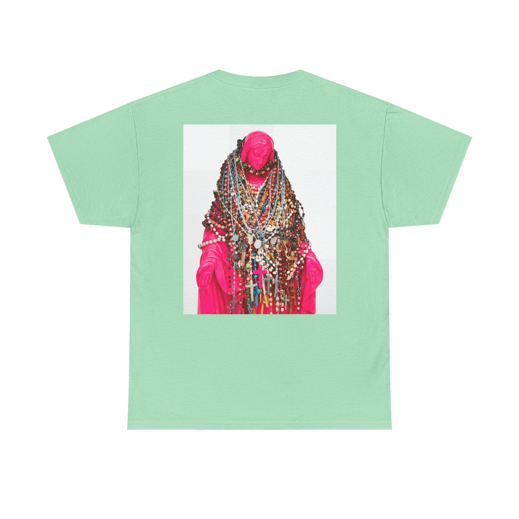 Virgin Mary T-Shirt — Catholic Rosary Madonna