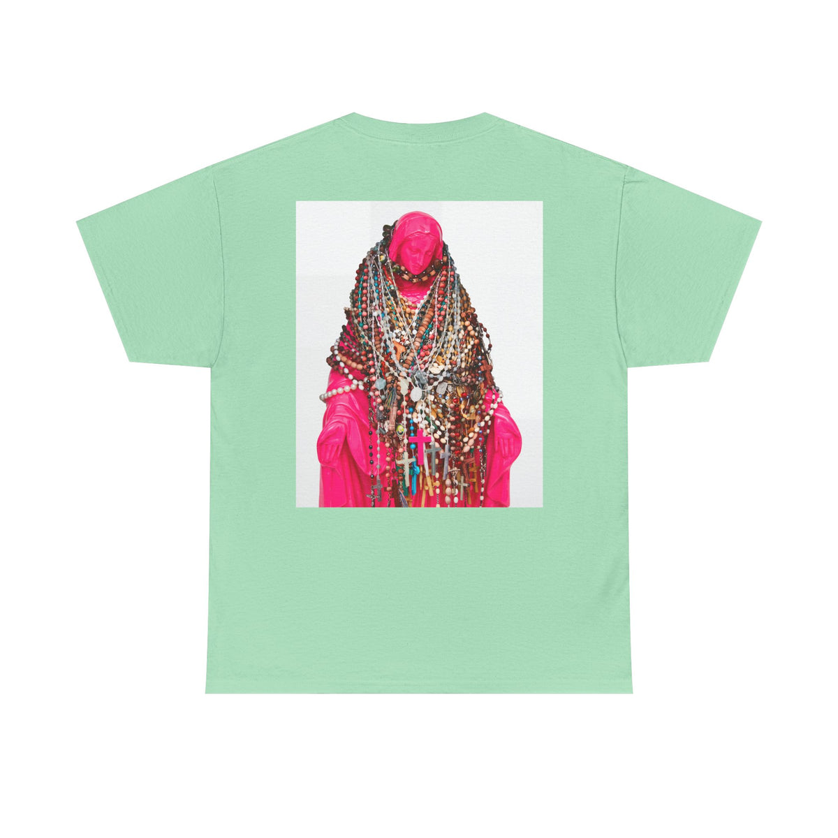 Virgin Mary T-Shirt — Catholic Rosary Madonna