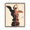 Saint Michael Woven Blanket — Sancte Michael, Ora Pro Nobis