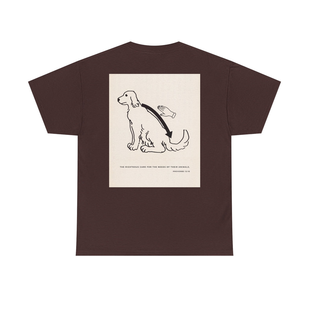 Christian Dog T-Shirt — Proverbs 12:10