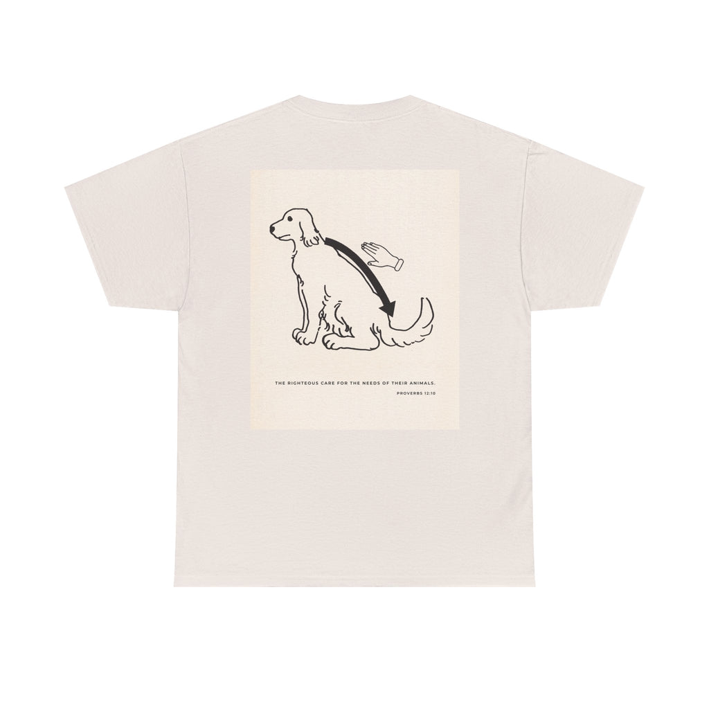 Christian Dog T-Shirt — Proverbs 12:10