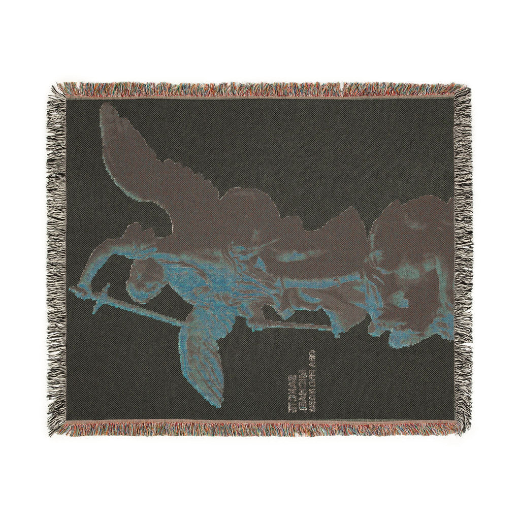 Saint Michael Woven Blanket — Sancte Michael, Ora Pro Nobis