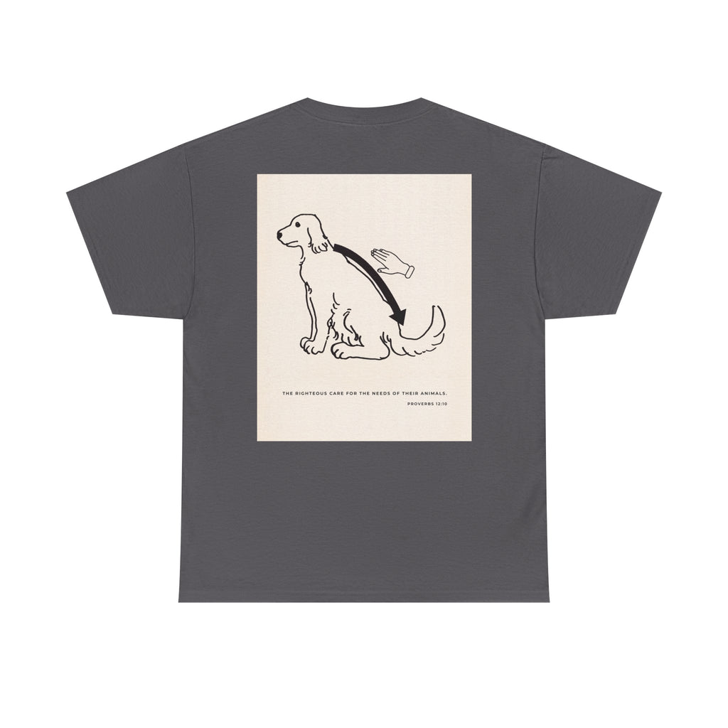 Christian Dog T-Shirt — Proverbs 12:10