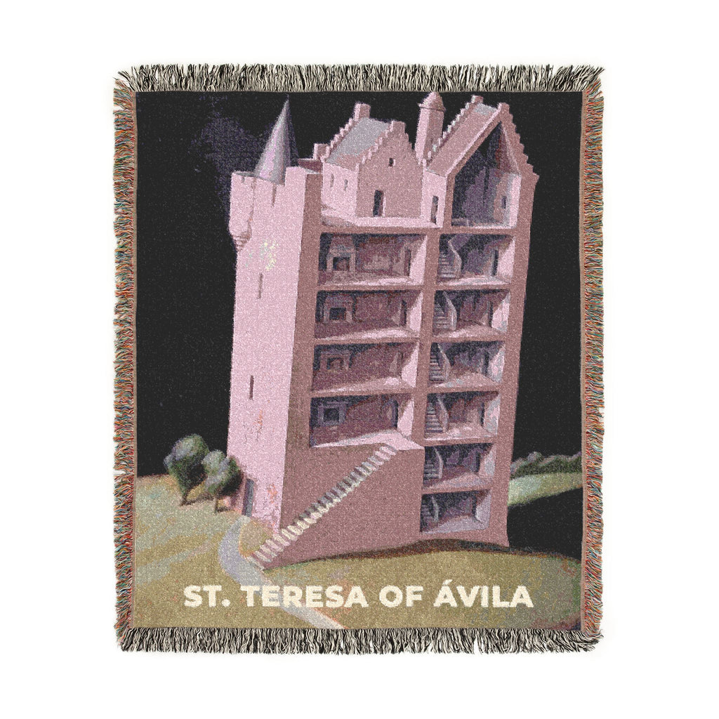 St. Teresa of Ávila Woven Blanket — Interior Castle