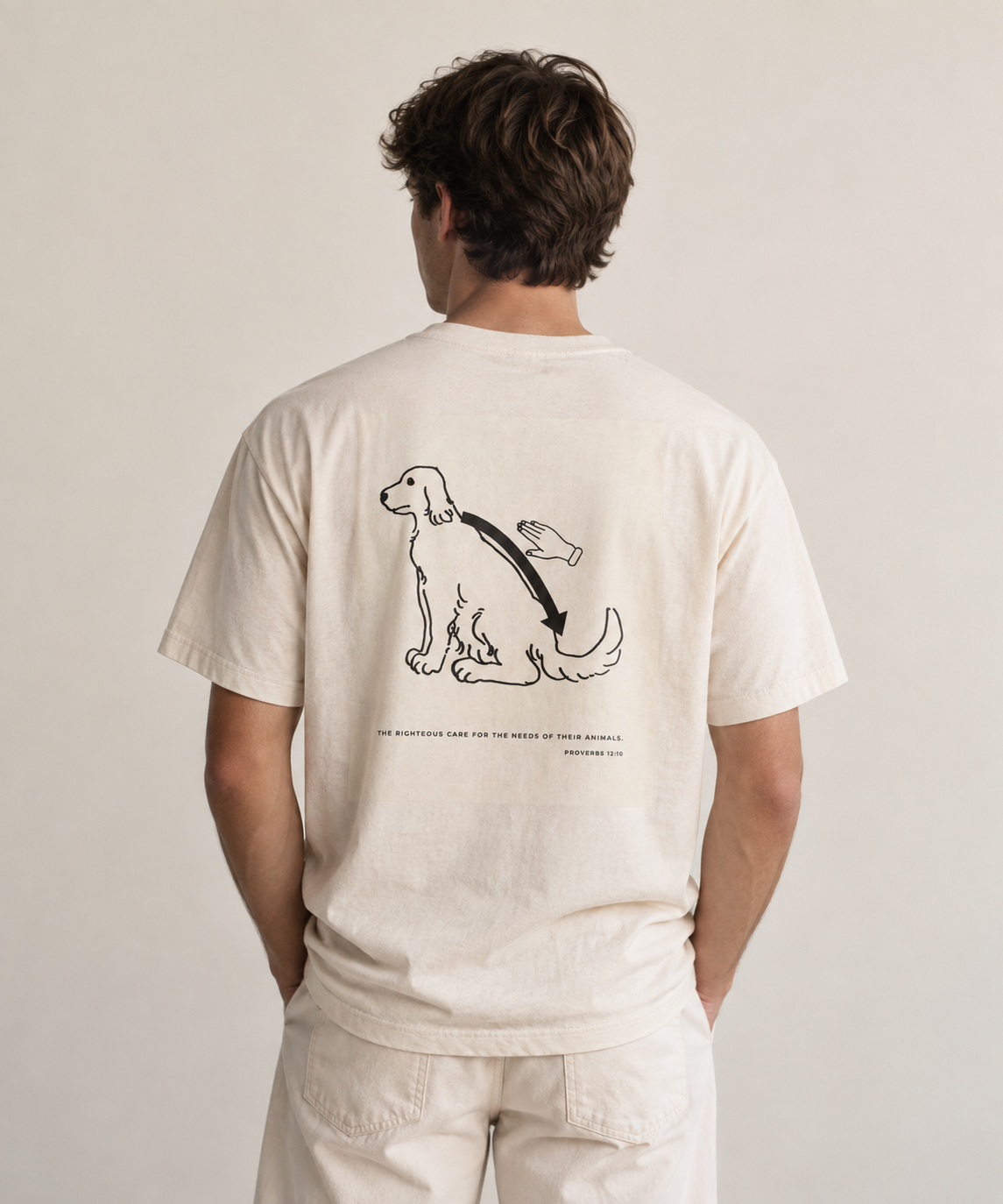 Christian Dog T-Shirt — Proverbs 12:10