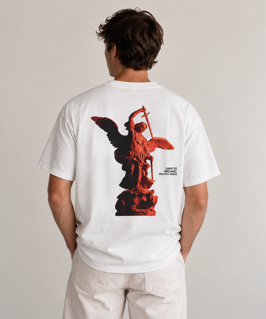 Saint Michael T-Shirt — Sancte Michael, Ora Pro Nobis