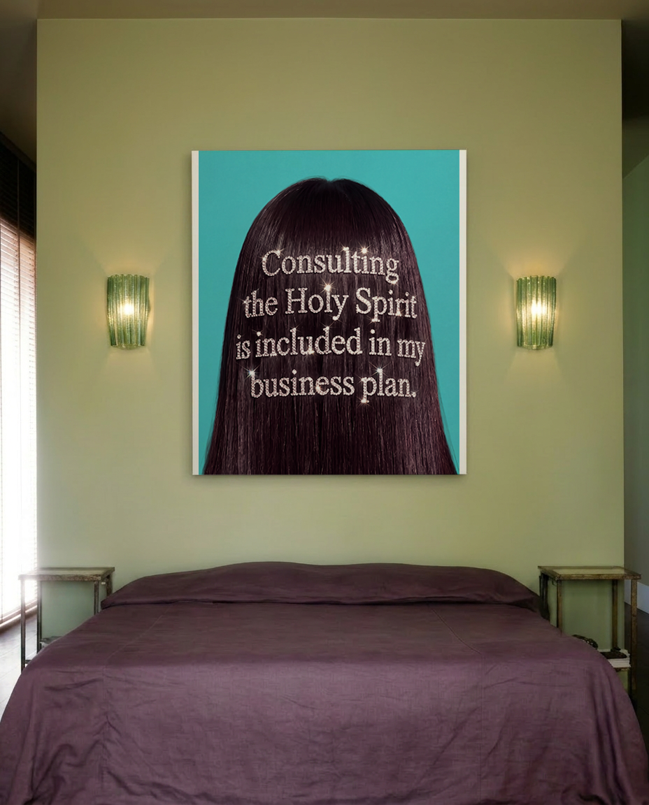 Consulting the Holy Spirit — Christian Office Canvas
