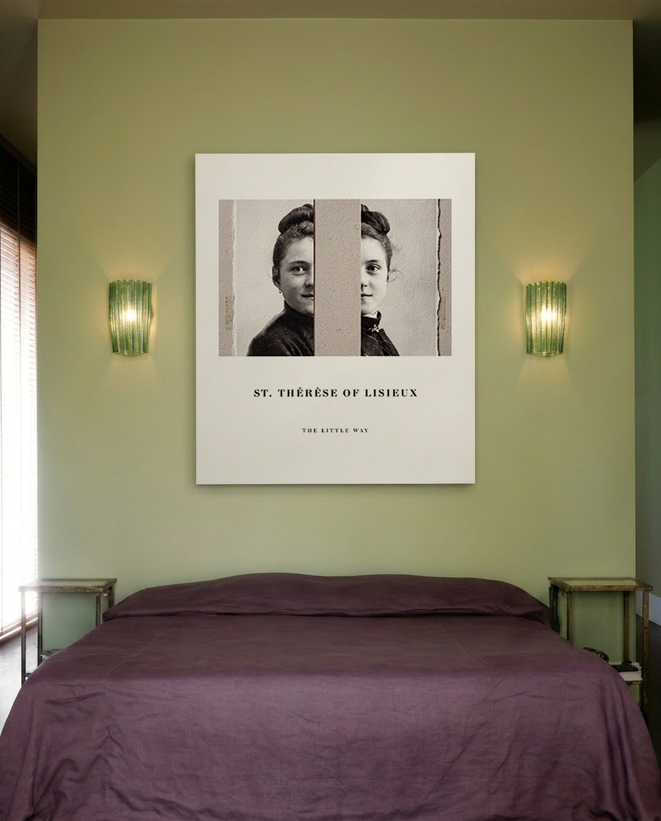 St. Thérèse of Lisieux Canvas — The Little Way