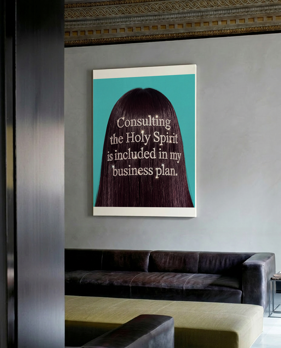 Consulting the Holy Spirit — Christian Office Canvas