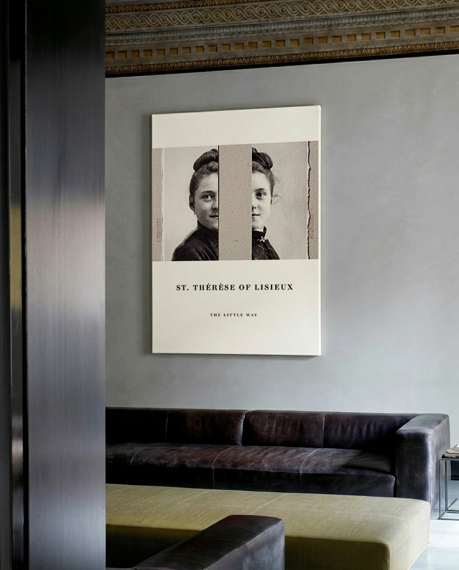 St. Thérèse of Lisieux Canvas — The Little Way
