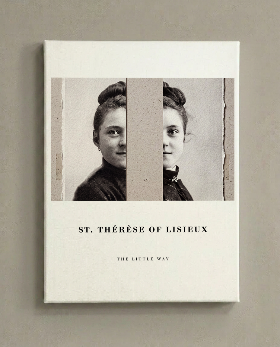 St. Thérèse of Lisieux Canvas — The Little Way