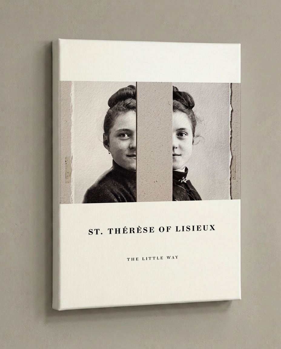 St. Thérèse of Lisieux Canvas — The Little Way