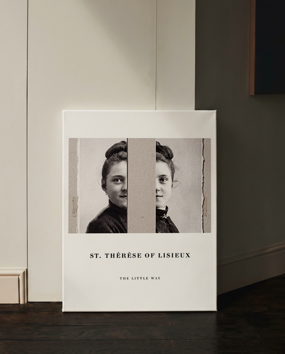 St. Thérèse of Lisieux Canvas — The Little Way