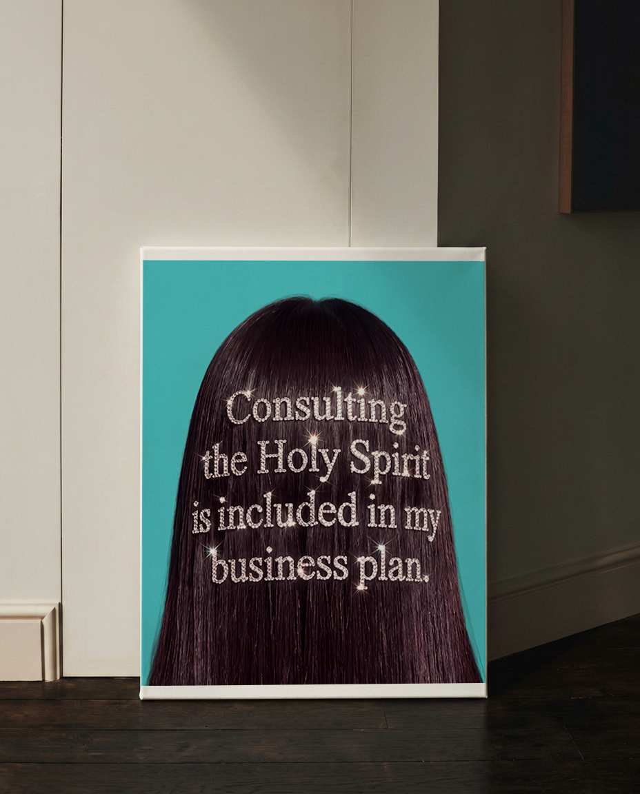 Consulting the Holy Spirit — Christian Office Canvas