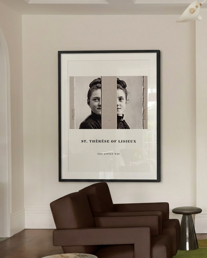 St. Thérèse of Lisieux Framed Art — The Little Way