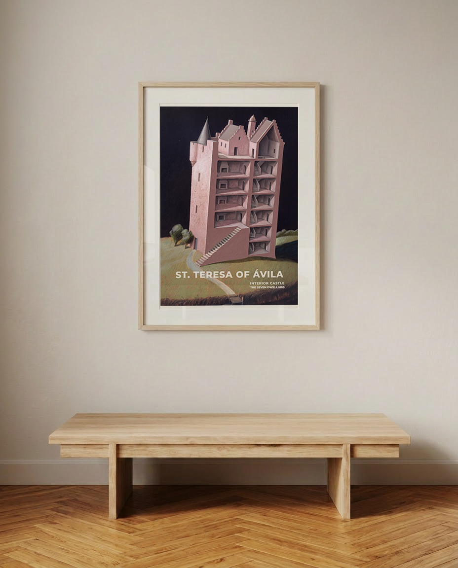 St. Teresa of Ávila Framed Art — Interior Castle