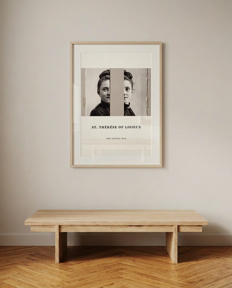 St. Thérèse of Lisieux Framed Art — The Little Way
