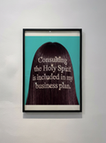 Consulting the Holy Spirit — Christian Office Framed Art