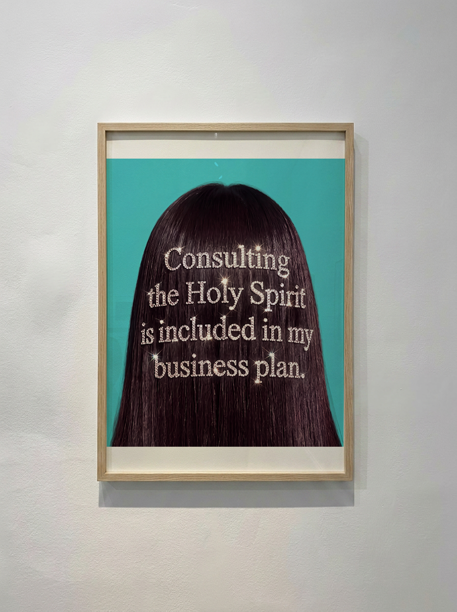 Consulting the Holy Spirit — Christian Office Framed Art