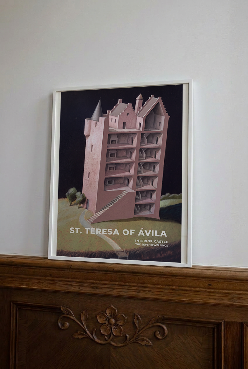 St. Teresa of Ávila Framed Art — Interior Castle
