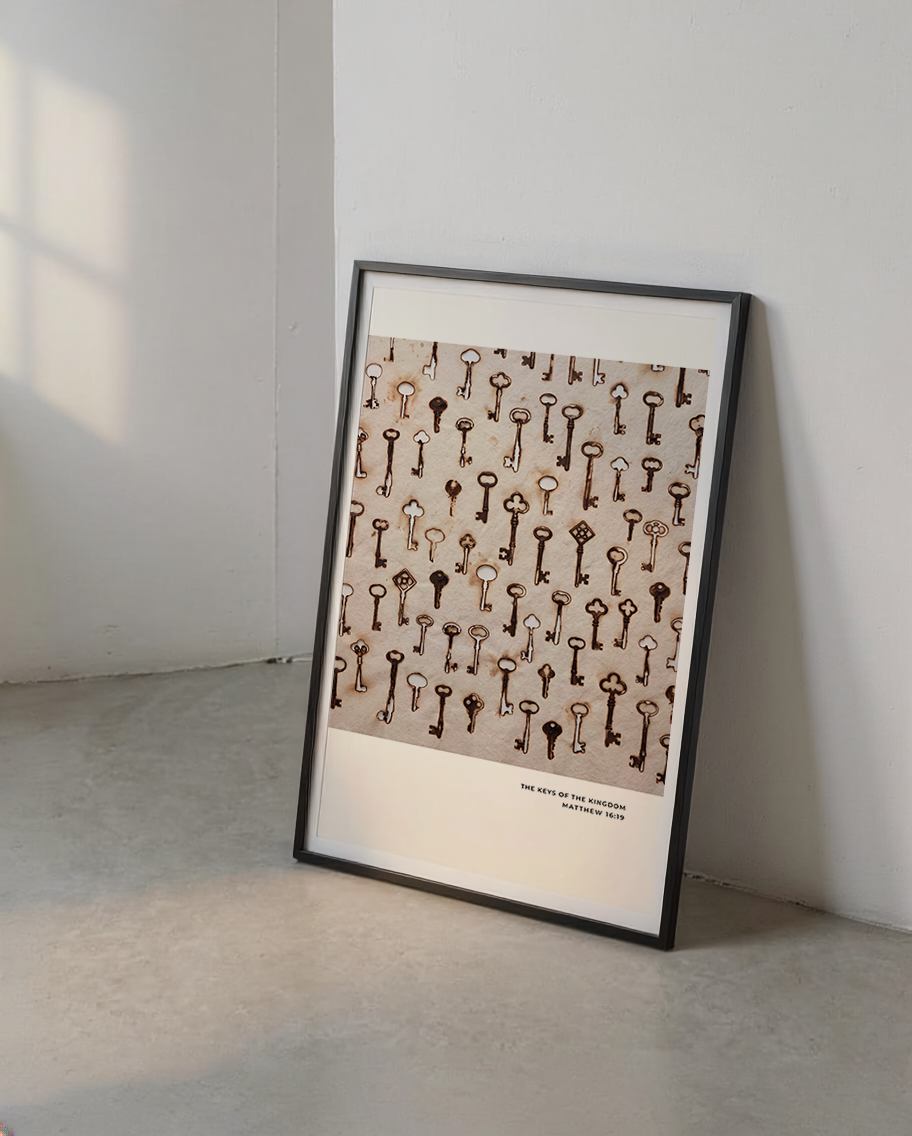 The Keys of the Kingdom Poster — Matthew 16:19