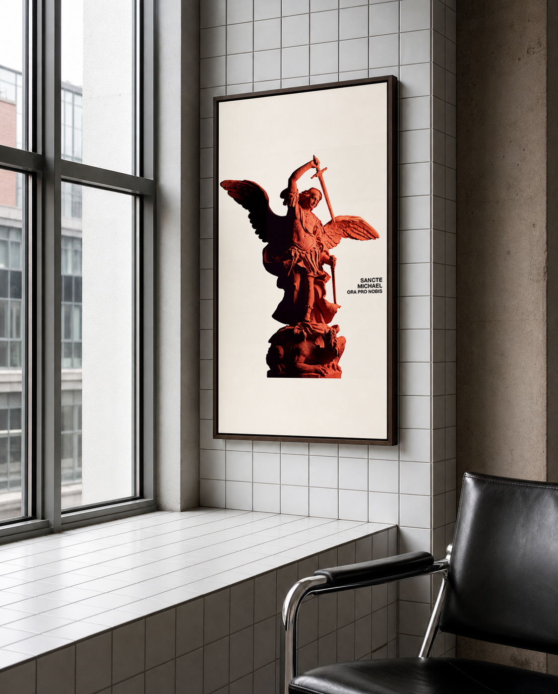 Saint Michael Archangel Poster — Sancte Michael, Ora Pro Nobis