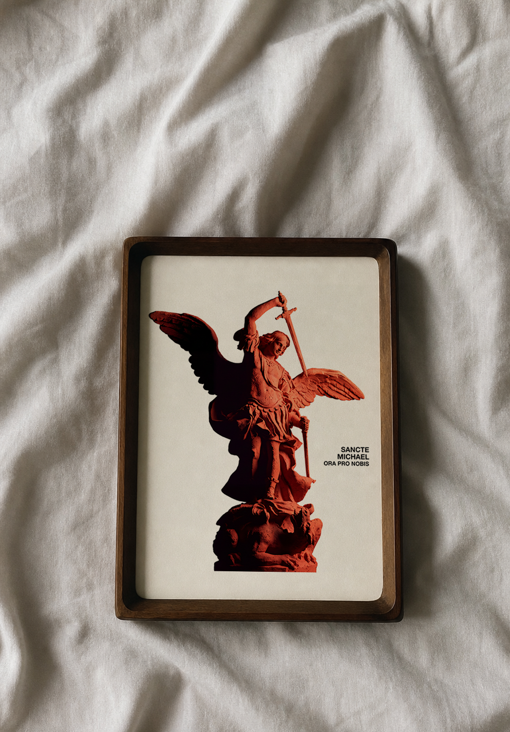 Saint Michael Archangel Poster — Sancte Michael, Ora Pro Nobis