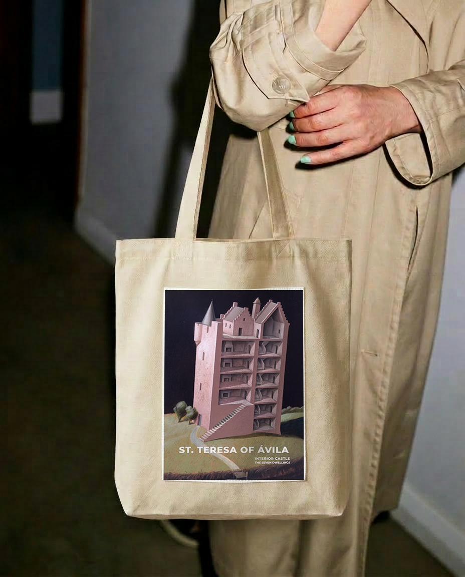 St. Teresa of Ávila Tote — Interior Castle